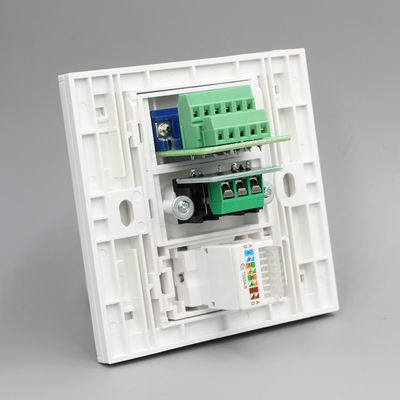 Painel modular audio do soquete do bloco de terminais da tomada da placa de parede da placa dianteira do porto de rede de VGA