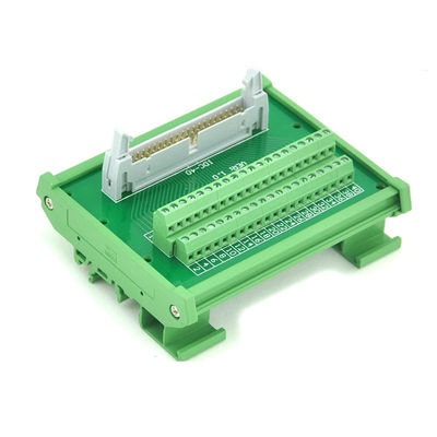 IDC 40P 40 Pin Connectors para parafusar o adaptador da placa da fuga da fiação do bloco de terminais