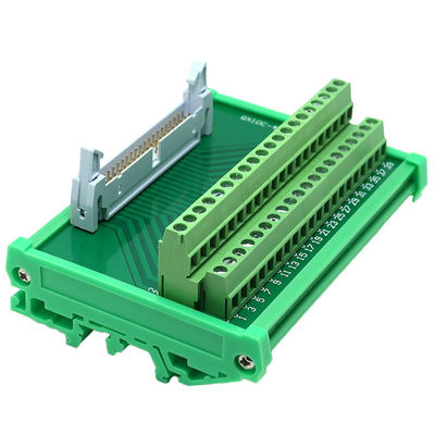IDC 40P 40 Pin Connectors para parafusar o adaptador da placa da fuga da fiação do bloco de terminais