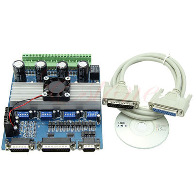 Controlador Board da linha central do motorista TB6560 4 do motor deslizante para a máquina de gravura 0-10V do CNC