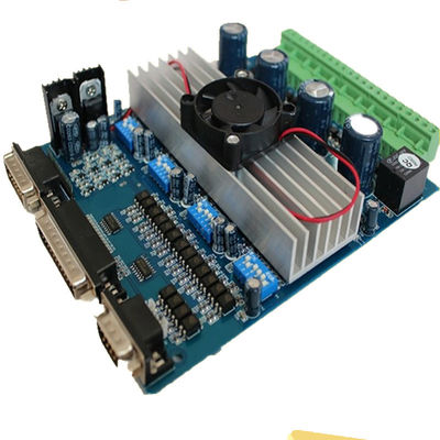 Controlador Board da linha central do motorista TB6560 4 do motor deslizante para a máquina de gravura 0-10V do CNC