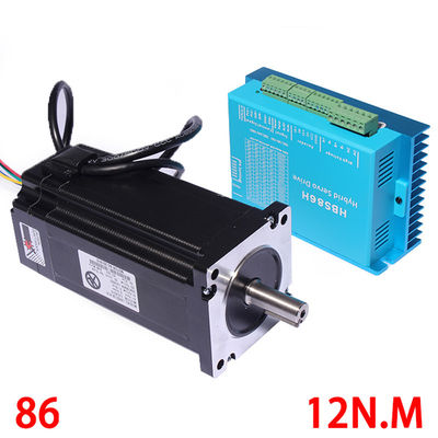 Nema 23 de 12N.m 1,8 graus motorista deslizante híbrido Kit do servo motor de laço fechado de 3 fases