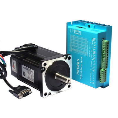 Nema 34 de 8N.m 1,8 graus motorista deslizante híbrido Kit do servo motor de laço fechado de 3 fases
