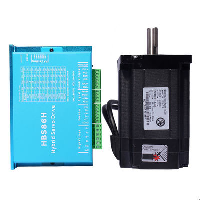 Nema 34 de 8N.m 1,8 graus motorista deslizante híbrido Kit do servo motor de laço fechado de 3 fases