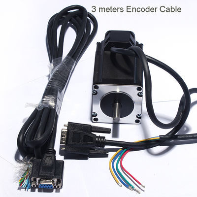 Nema 23 de 2N.m 1,8 graus motorista deslizante híbrido Kit do servo motor de laço fechado de 2 fases