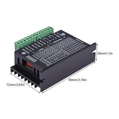 3Amp Bifásico 1.2Nm Único Eixo 57 Motor de Passo + TB6600 4A 40V Driver+ Direção Conjunto de Controlador de Velocidade
