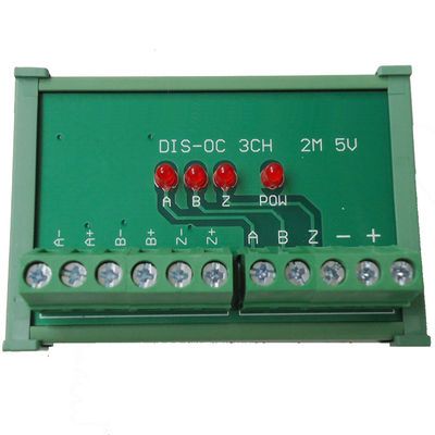 O codificador servo TTL diferencial 5v do conversor ao coletor 5v HTL sinaliza maneiras de DC5V 3