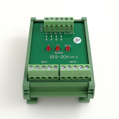 Sinal servo 1 do distribuidor do divisor do sinal da onda quadrada do pulso do codificador de DC24V em 2 para fora