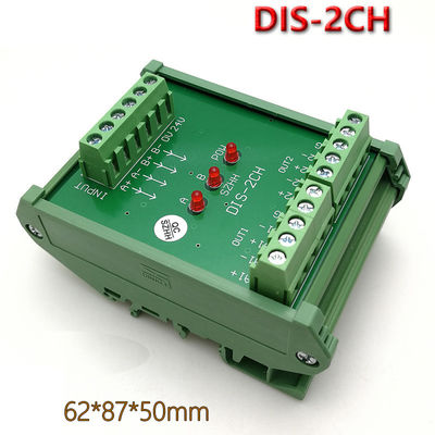 Sinal servo 1 do distribuidor do divisor do sinal da onda quadrada do pulso do codificador de DC24V em 2 para fora