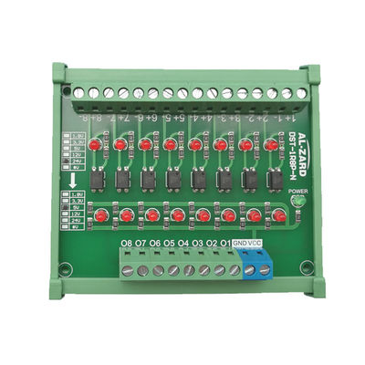 Os blocos de terminais do conversor de sinais de TTL HTL embarcam 8 maneiras para PLC NPN ou PNP 1.8V 3.3V 5V 12V 24V entrou