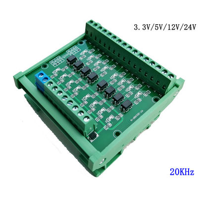 Os blocos de terminais do conversor de sinais de TTL HTL embarcam 8 maneiras para PLC NPN ou PNP 1.8V 3.3V 5V 12V 24V entrou