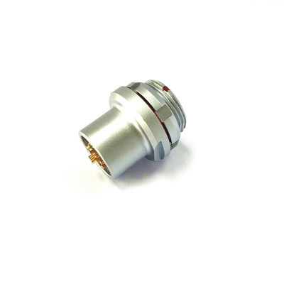 conector circular push pull da tomada da montagem do cabo do metal impermeável de 102 103 104 105 séries de F
