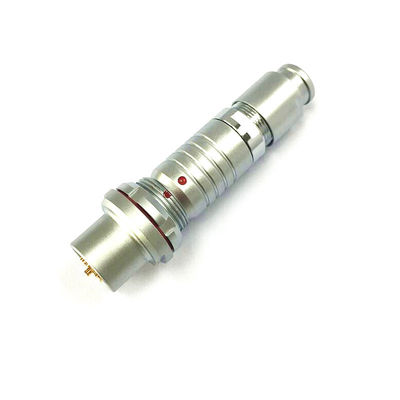 conector circular push pull da tomada da montagem do cabo do metal impermeável de 102 103 104 105 séries de F
