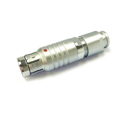 conector circular push pull da tomada da montagem do cabo do metal impermeável de 102 103 104 105 séries de F
