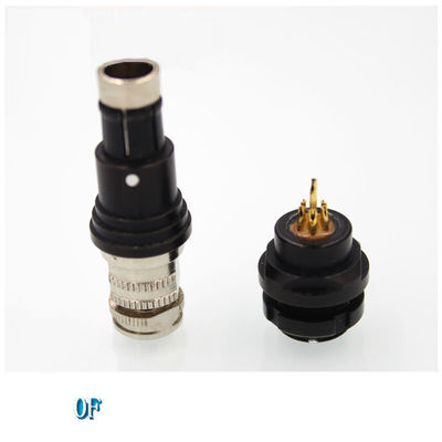 tipo curto conector circular push pull da série das carroçarias 102F da tomada da montagem do cabo do metal