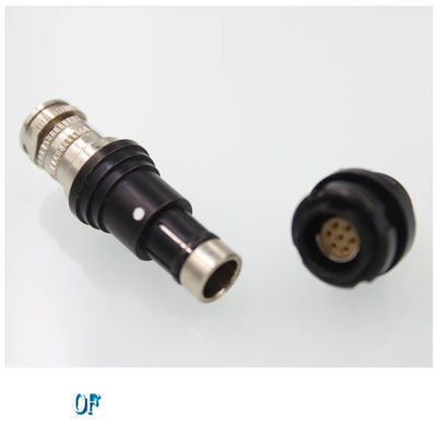 tipo curto conector circular push pull da série das carroçarias 102F da tomada da montagem do cabo do metal