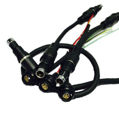tipo curto conector circular push pull da série das carroçarias 102F da tomada da montagem do cabo do metal