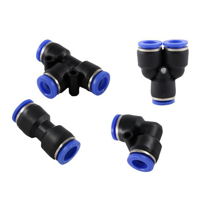 Empurrar pneumático reto do tubo da mangueira do compressor de ar o grupo rápido dos encaixes dos adaptadores do conector