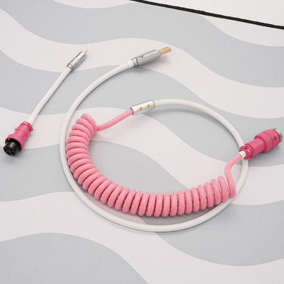 Tomada fêmea masculina colorida do soquete do conector da aviação de GX12 GX16 para o cabo mecânico do teclado