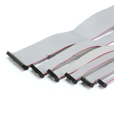 Pin TE do conector 6 - 64 do receptáculo do soquete fêmea do cabo liso IDC de 2.54mm/substituição retangulares de Tyco/ampère