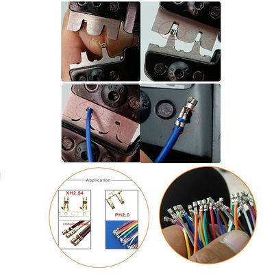 grupo de Kit Crimping Tool Crimper Plier da variedade dos conectores de 900pcs JST-XH 2.54mm