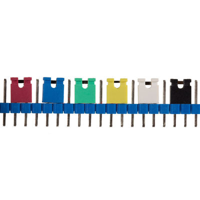 40 coloridos fixam a única fileira Pin Header Male Connector Strip reto de 2.54mm para Arduino