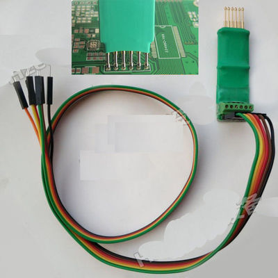 Passo da ferramenta 2.54mm 2.0mm 1.27mm da simulação de IC Chip Programming Burn In Testing da engrenagem do teste de JTAG