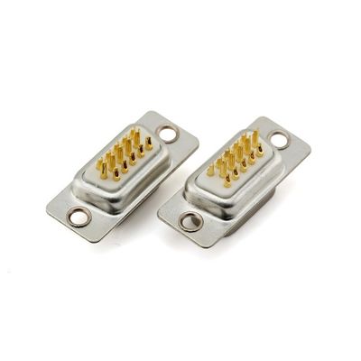 Conector de pino 15 D-secundário Hood Cover Backshell plástico de DB9 RS232 9 Pin Male Female DB15 VGA