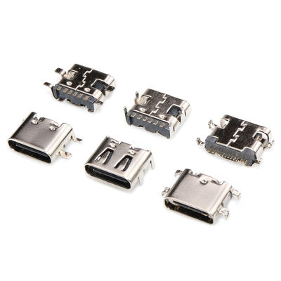 Tipo soquete fêmea 6P 9P 14P 16P 24P Jack Connector portuário de carregamento de USB 3,1 de C