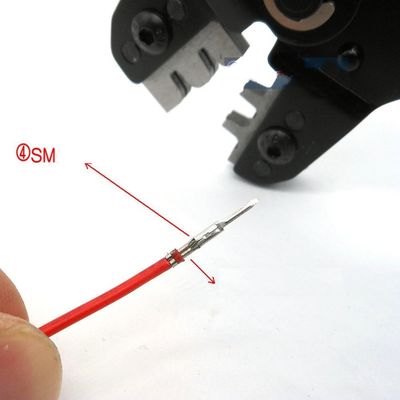 variedade dos conectores de 1550pcs Du Pont 2.54mm com o jogo do alicate do frisador da ferramenta de friso