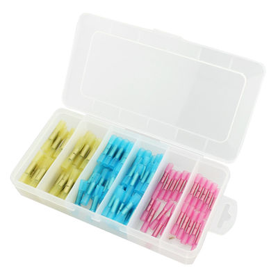 jogo BHT1.25 BHT2 BHT5 da variedade dos terminais do conector da extremidade do psiquiatra do calor 125pcs
