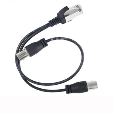 RJ48 RJ-48 ao cabo do conversor do adaptador de BNC para todos os cartões TE110P TE410 TE405 TE420 do T1 E1