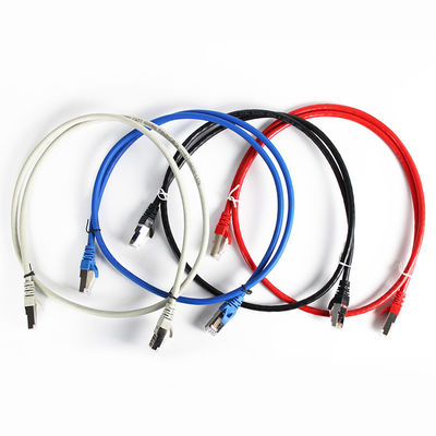 RJ45 as tomadas modulares Cat7 protegeram o ouro de duas partes do projeto 50u dos conectores 8P8C chapeado