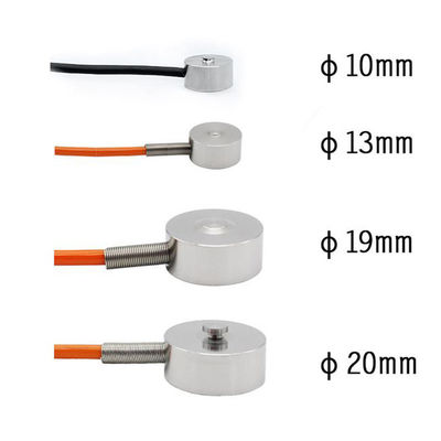 Transdutores diminutos do sensor da força de compressão de Mini Micro Button Load Cell 10mm a 20mm