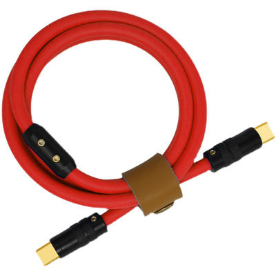 o tipo paládio 100W de 6mm O.D USB 3,1 do cabo da carga de C que carrega para portáteis marca telefones espertos