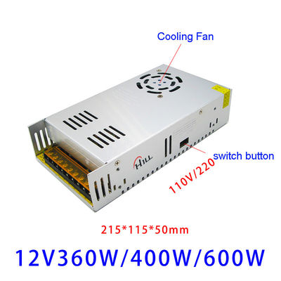 Interruptor AC100-120V/AC200-240V 3CH do transformador de Power Supply Adapter do motorista do diodo emissor de luz para a luz da corda da tira do diodo emissor de luz