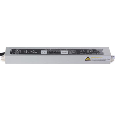 A C.C. 12V 40W que ilumina o motorista impermeável Power Supply IP67 do diodo emissor de luz do transformador entrou o adaptador de AC170-250V para a tira do diodo emissor de luz
