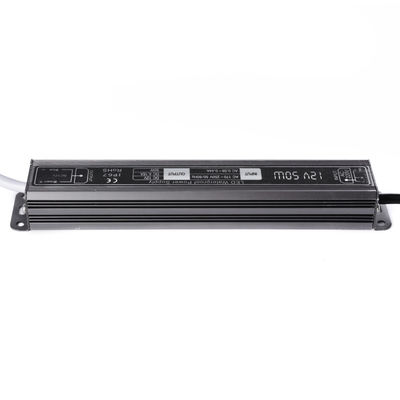 A C.C. 12V 50W que ilumina o motorista impermeável Power Supply IP67 do diodo emissor de luz do transformador entrou o adaptador de AC170-250V para a tira do diodo emissor de luz