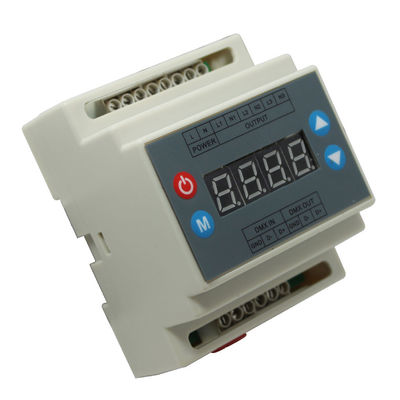 A maneira RGB de AC90-240V 3 conduziu a saída máxima clara do redutor 0-10V 1A do TRIAC do controlador DMX cada canal