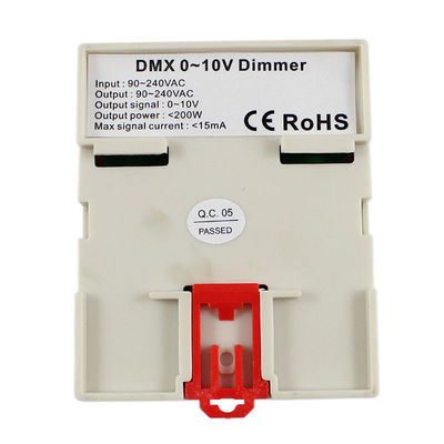 A maneira RGB de AC90-240V 3 conduziu a saída máxima clara do redutor 0-10V 1A do TRIAC do controlador DMX cada canal