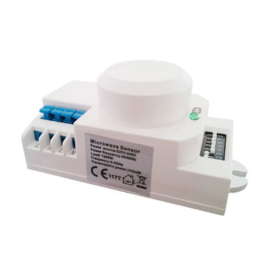 O corpo da C.A. 110V/220V 5.8GHz do sensor de radar da micro-ondas faz sinal ao interruptor da luz do detector do HF