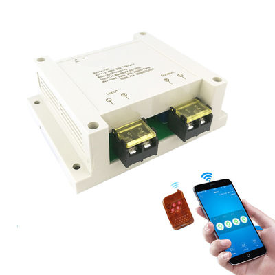 2 das Amazonas espertas do interruptor do relé da maneira 30A WiFi RF jogo de controle remoto de Alexa Google Homekit Temperature Humidity