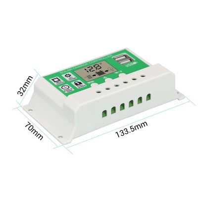 Do controlador solar da carga de MPPT regulador duplo de Battery Charging Panel USB Controlador De Carga 12V 24V auto