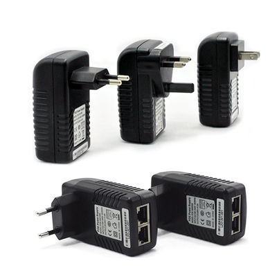 Tomada Desktop 12V da UE Reino Unido E.U. do AU da fonte de alimentação do adaptador fixado na parede de Wifi do adaptador do poder do ponto de entrada - 48V