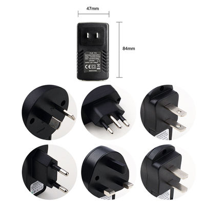 Tomada Desktop 12V da UE Reino Unido E.U. do AU da fonte de alimentação do adaptador fixado na parede de Wifi do adaptador do poder do ponto de entrada - 48V