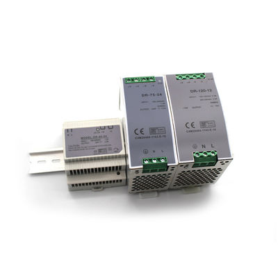 Fonte de alimentação do modo do interruptor do trilho do ruído da saída da C.C. de DR-120-12 120W 12V 10A