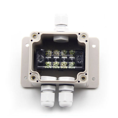 Cerco elétrico que ilumina a caixa de junção 63*58*45mm do cabo com a montagem da parede dos conectores impermeável