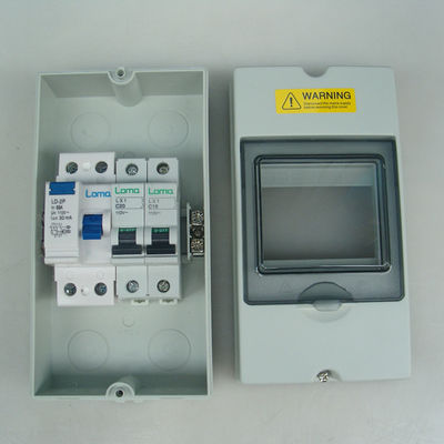 4 da montagem impermeável da parede de cerco da distribuição elétrica da maneira IP65 caixa de interruptor exterior 1504