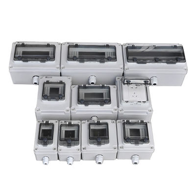 Maneira 2 3 4 5 6 8 10 12 16 18 exterior impermeável plástica da caixa de interruptor IP67 do interruptor do cerco elétrico da parede