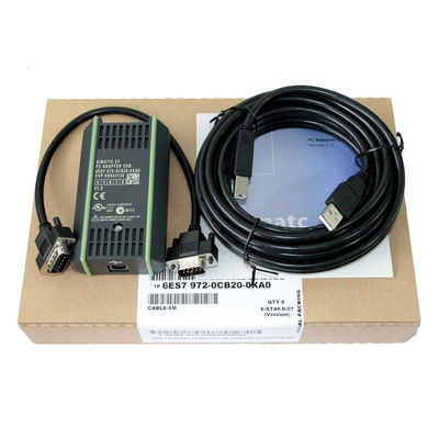 Cabo de programação 6ES7 972-0CB20-0XA0 PC/MPI+ USB/PPI+ do PLC de S7-300 S7-400